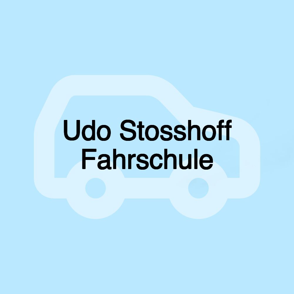 Udo Stosshoff Fahrschule