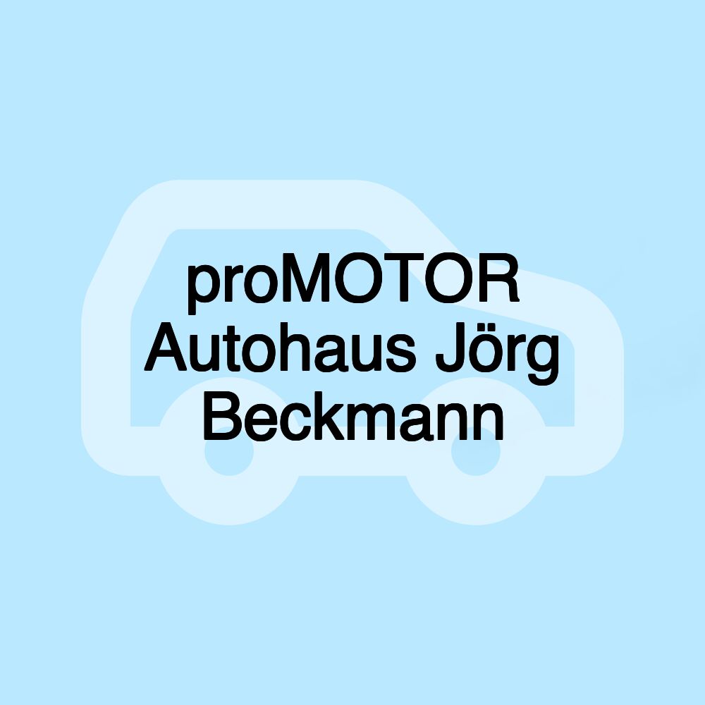 proMOTOR Autohaus Jörg Beckmann