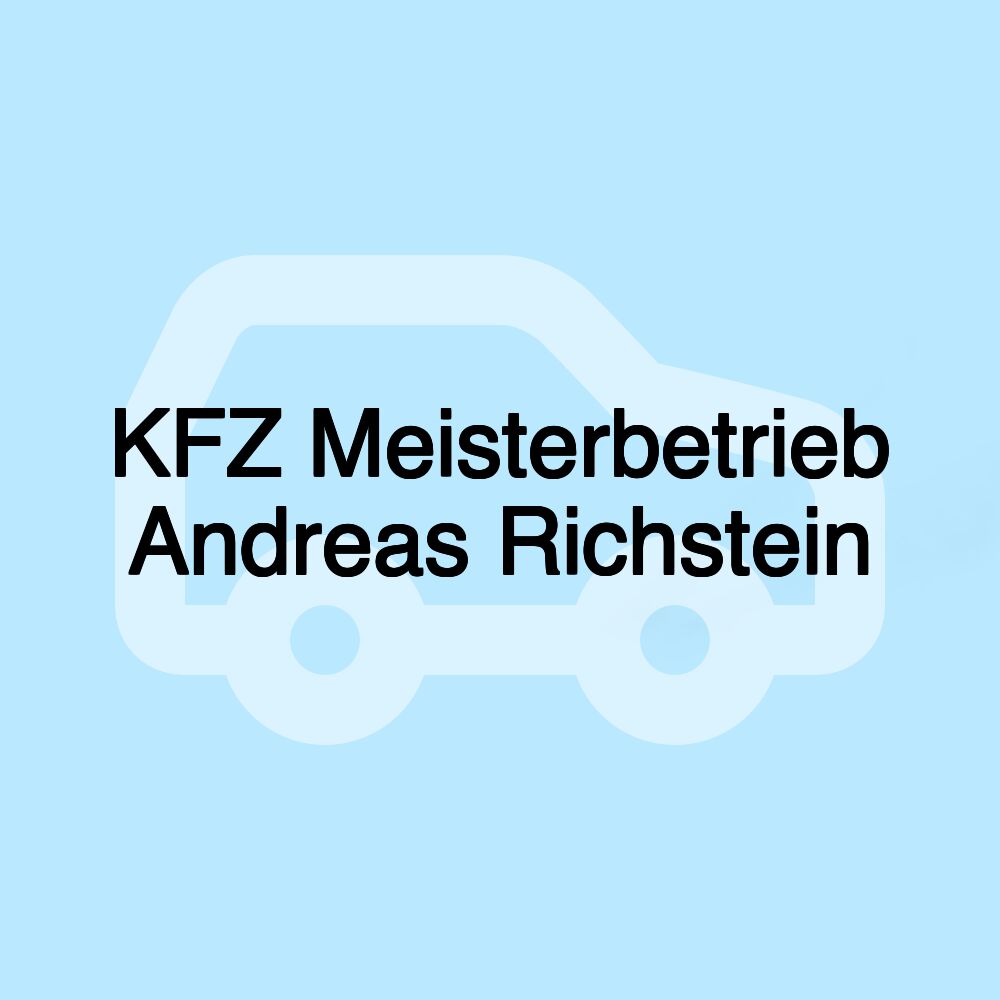 KFZ Meisterbetrieb Andreas Richstein