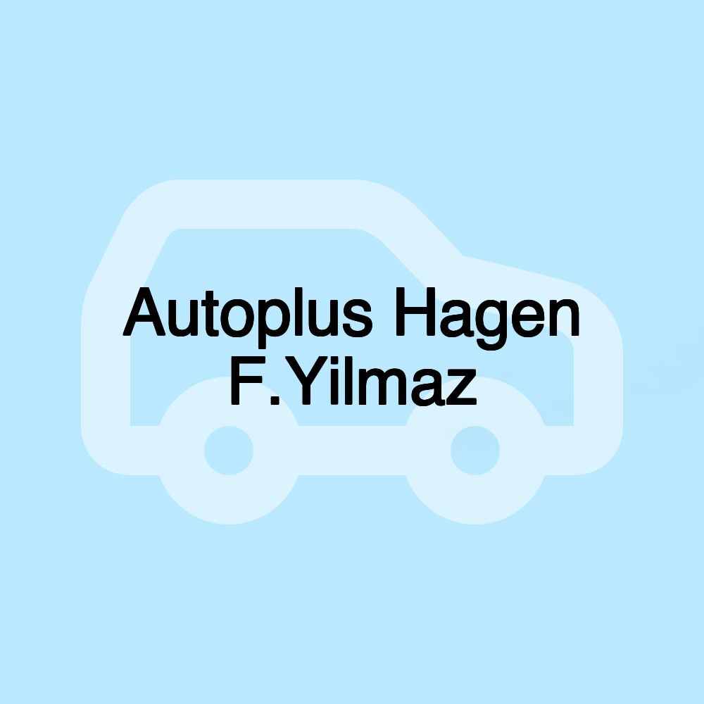 Autoplus Hagen F.Yilmaz