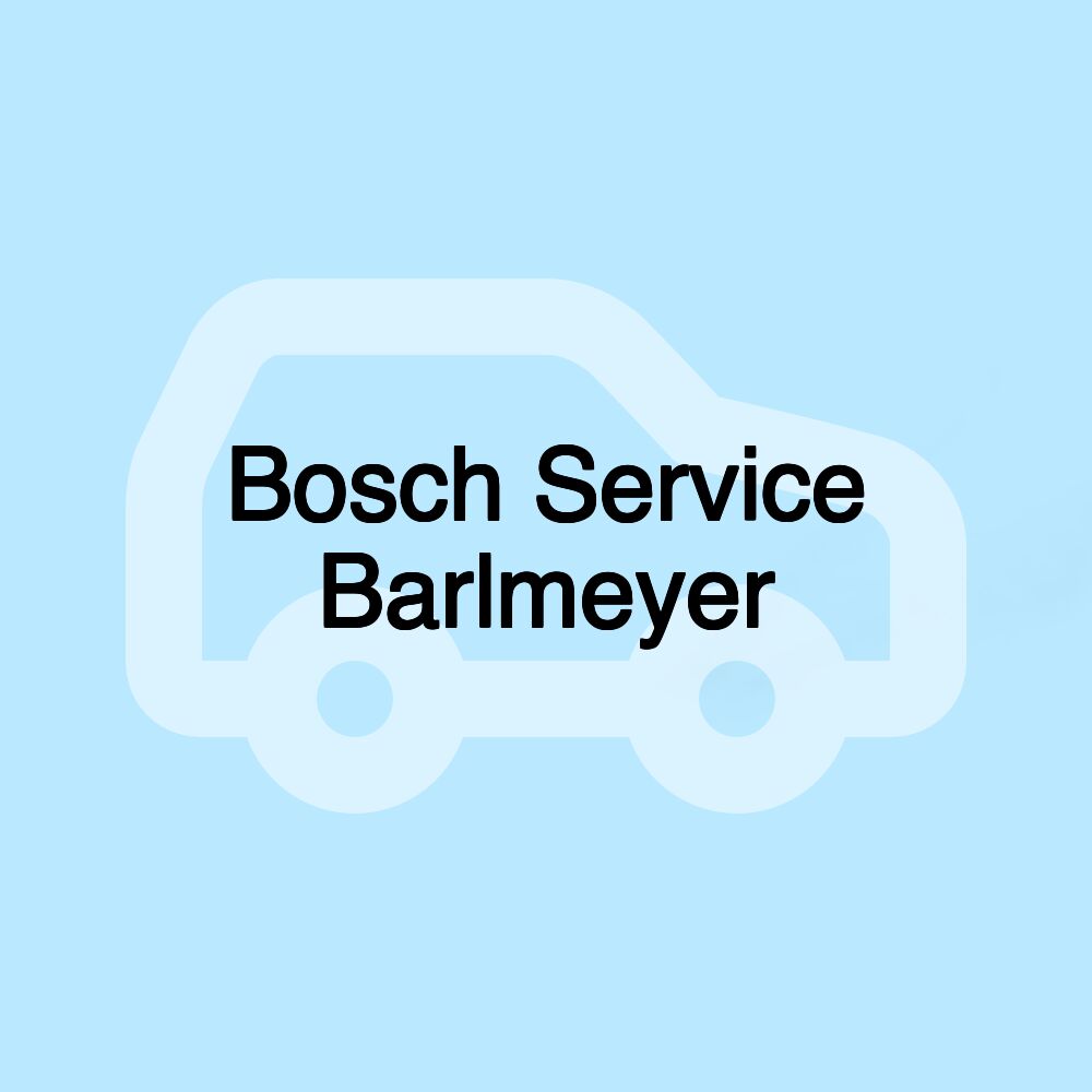 Bosch Service Barlmeyer