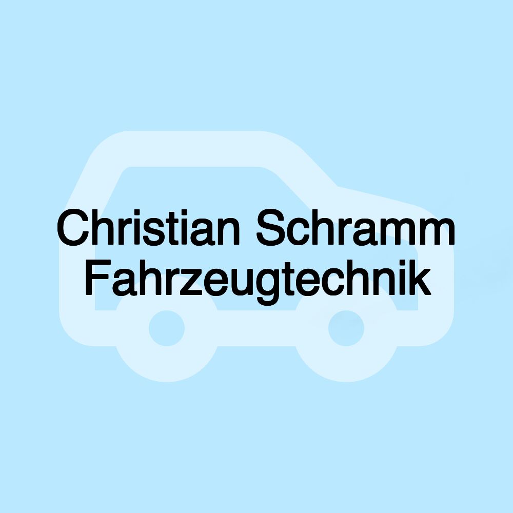 Christian Schramm Fahrzeugtechnik