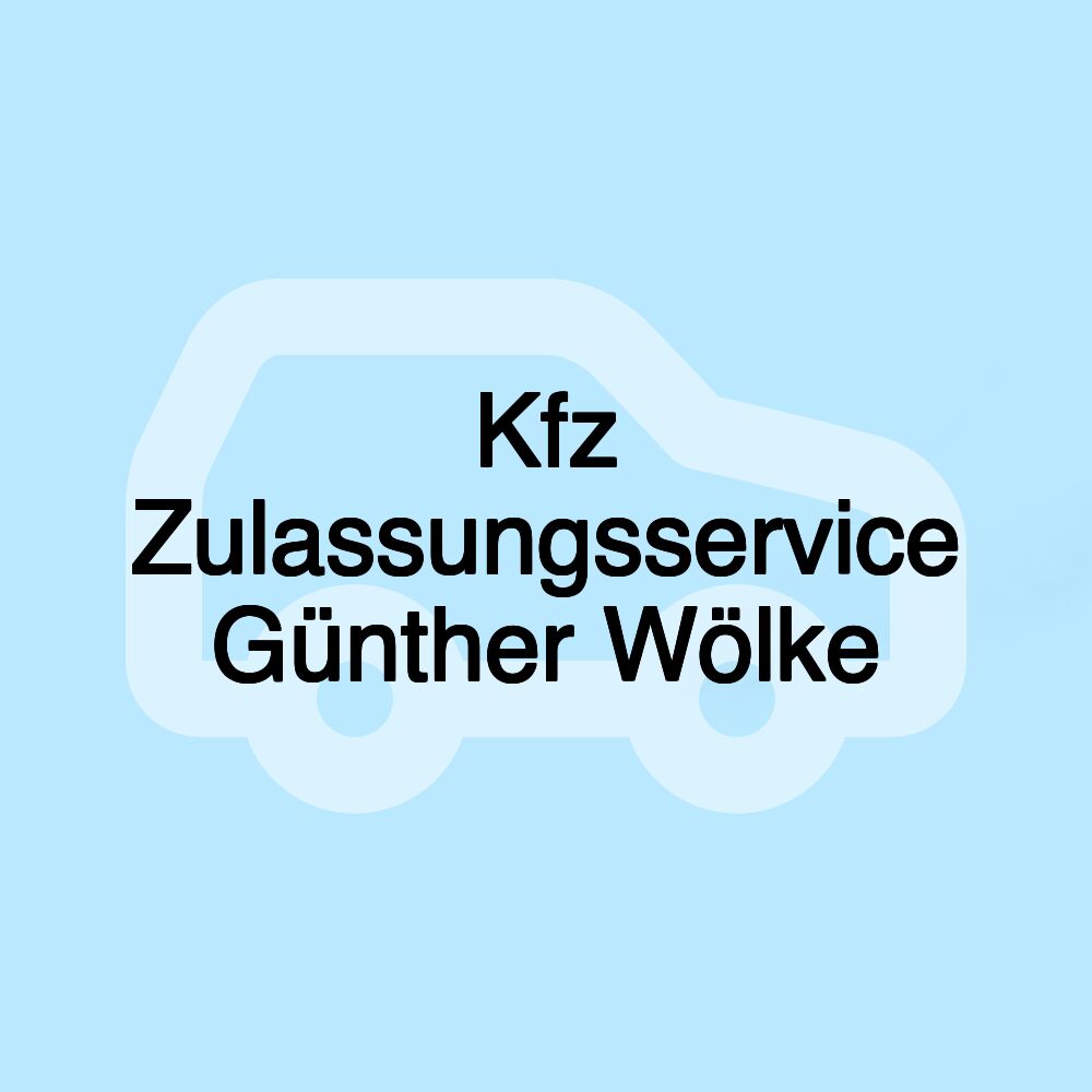 Kfz Zulassungsservice Günther Wölke