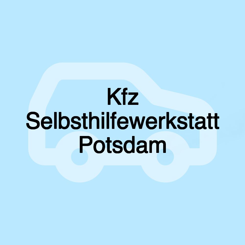 Kfz Selbsthilfewerkstatt Potsdam