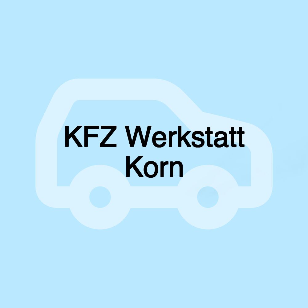 KFZ Werkstatt Korn