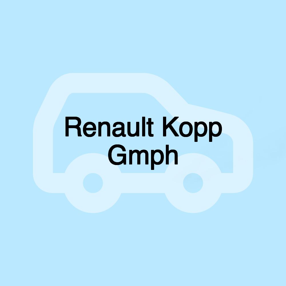 Renault Kopp Gmph