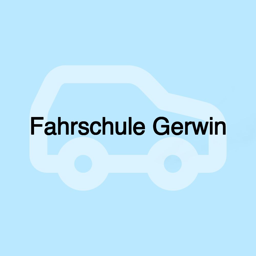 Fahrschule Gerwin