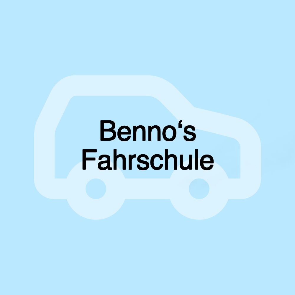 Benno‘s Fahrschule