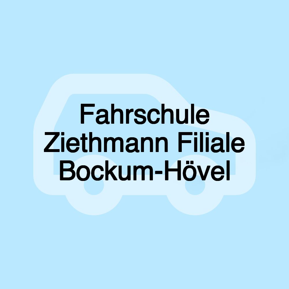 Fahrschule Ziethmann Filiale Bockum-Hövel