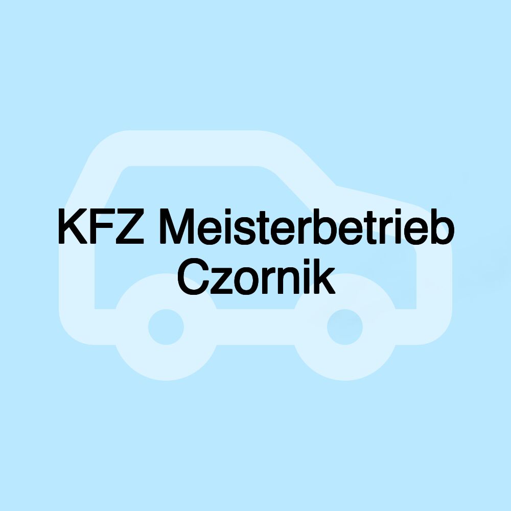 KFZ Meisterbetrieb Czornik