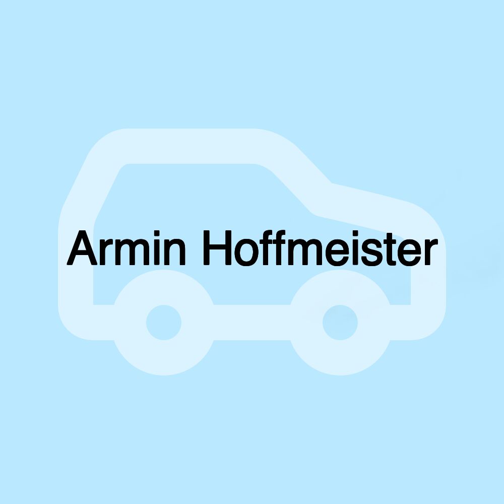 Armin Hoffmeister