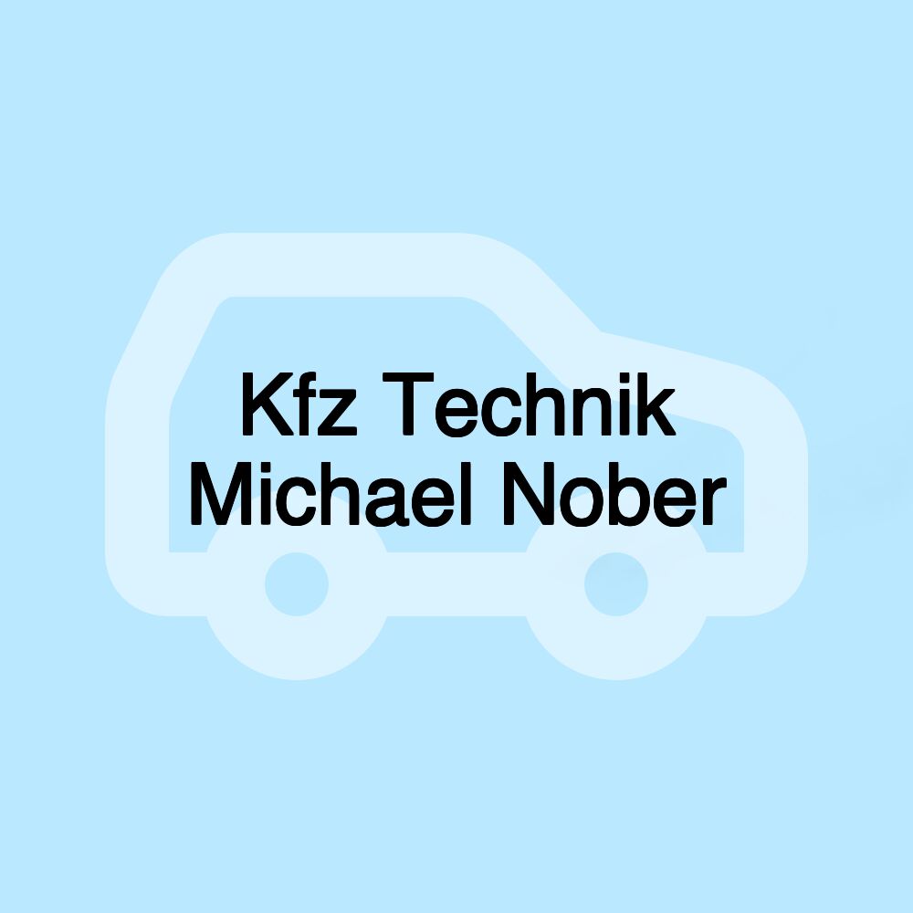 Kfz Technik Michael Nober