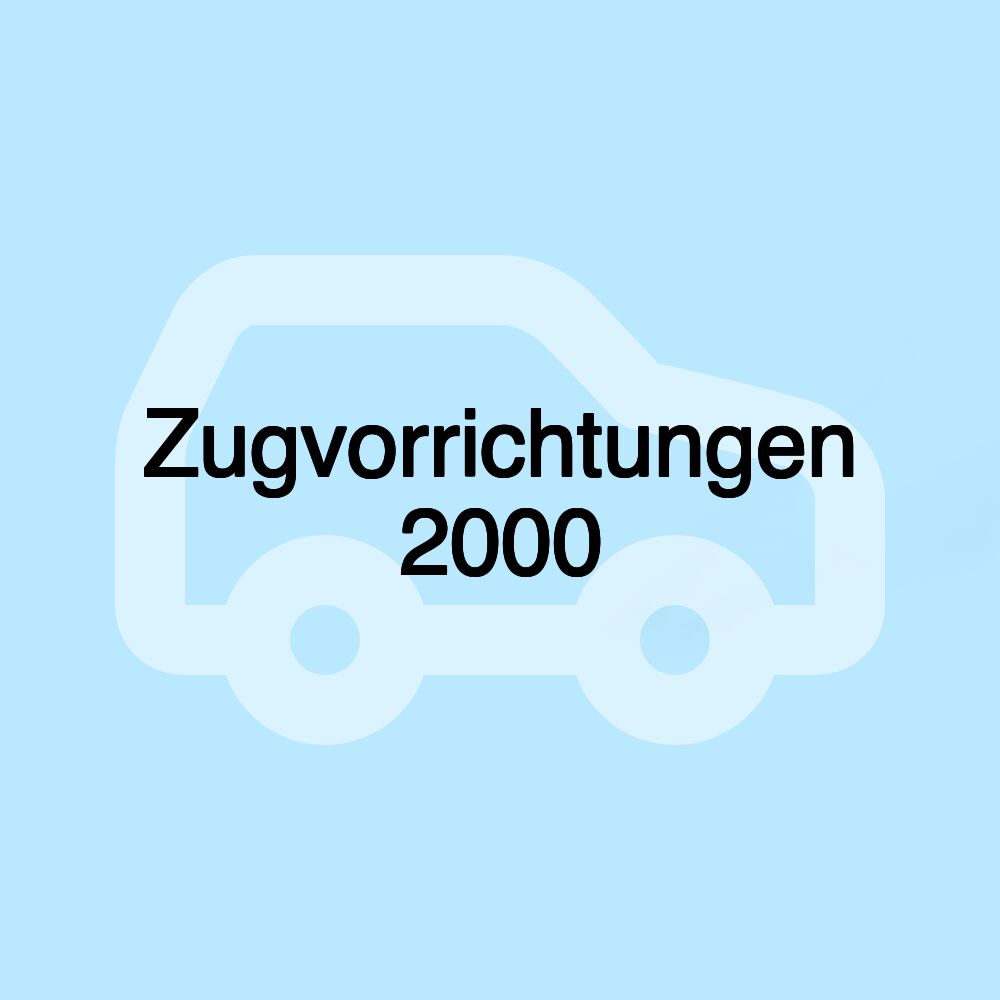 Zugvorrichtungen 2000