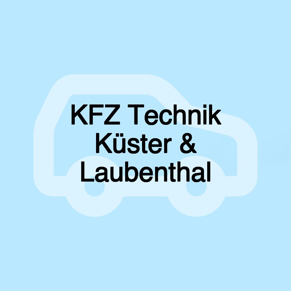 KFZ Technik Küster & Laubenthal