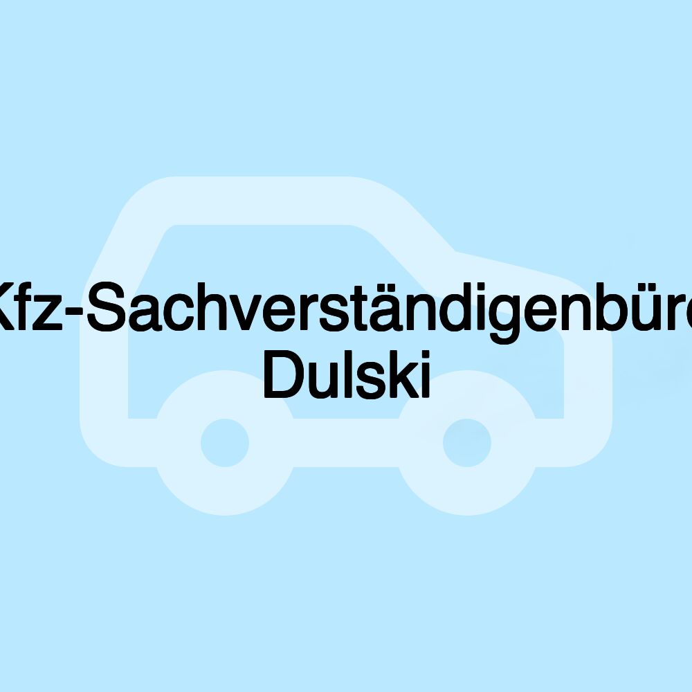 Kfz-Sachverständigenbüro Dulski