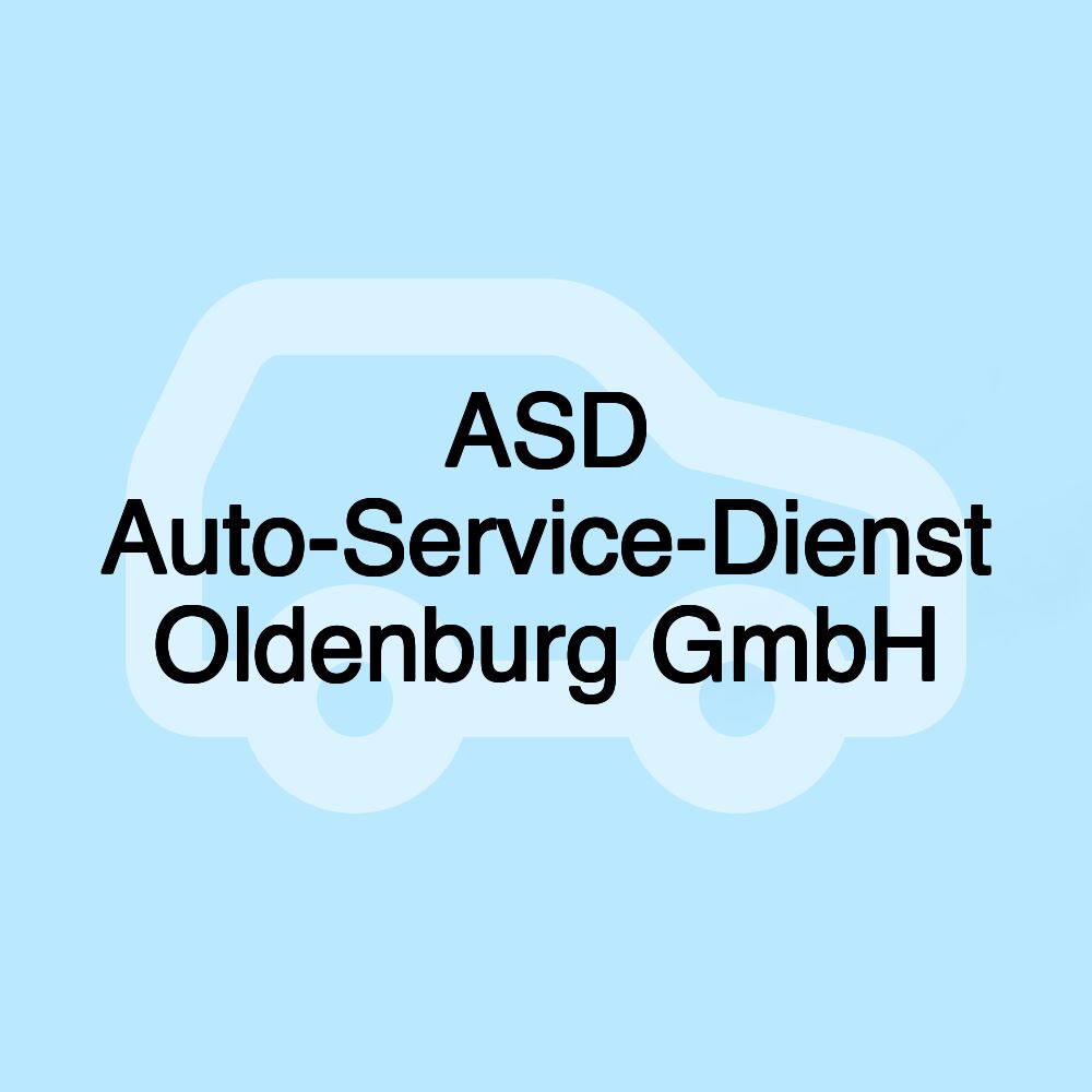 ASD Auto-Service-Dienst Oldenburg GmbH