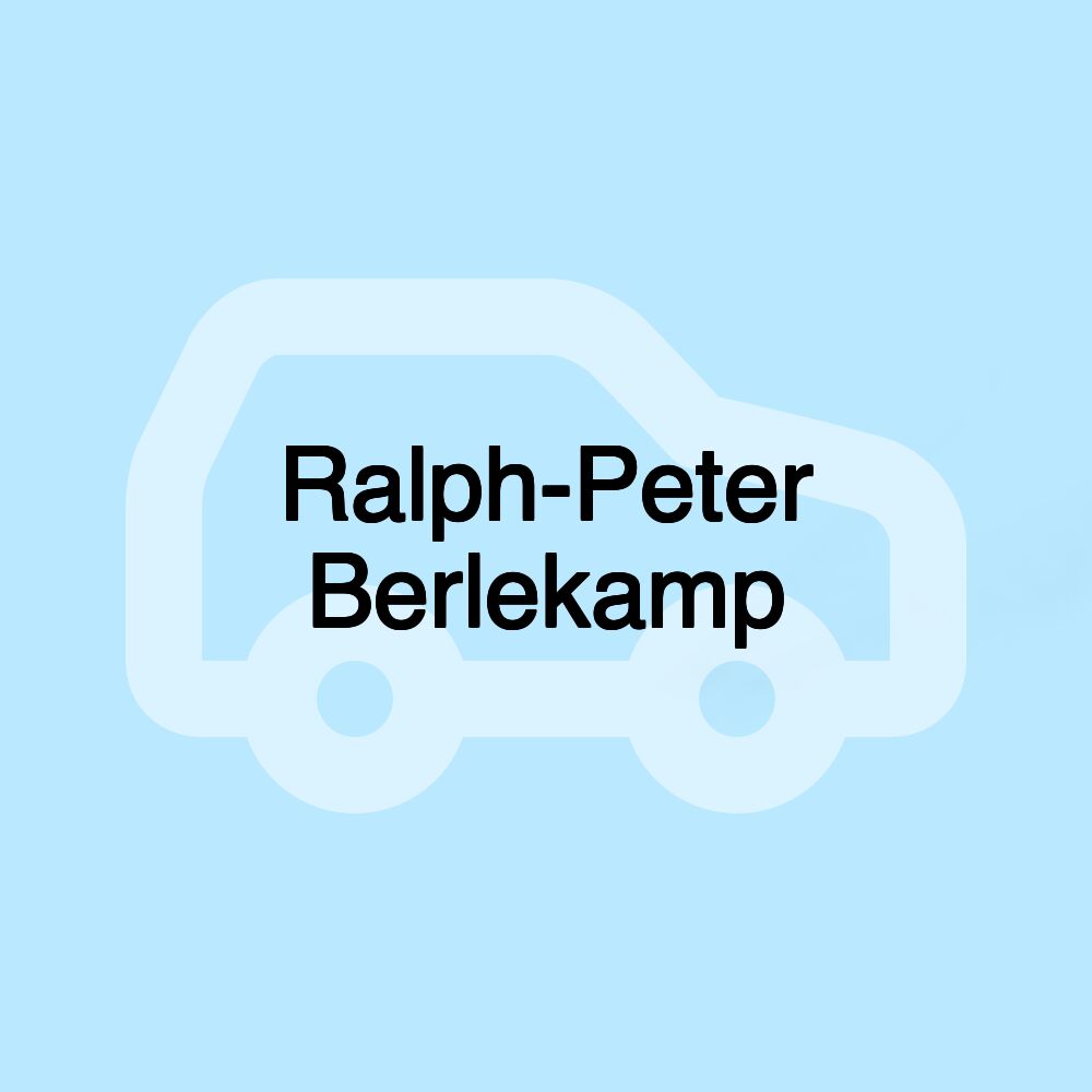 Ralph-Peter Berlekamp