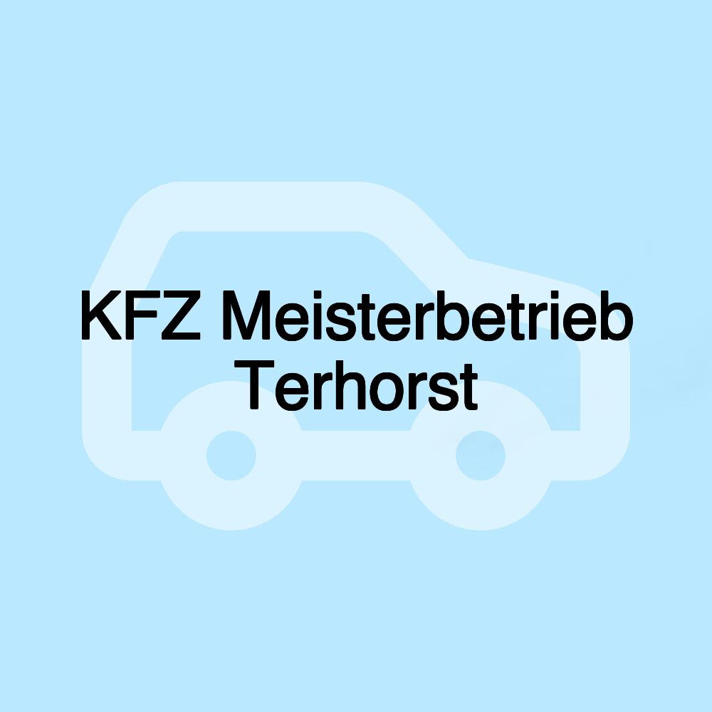 KFZ Meisterbetrieb Terhorst