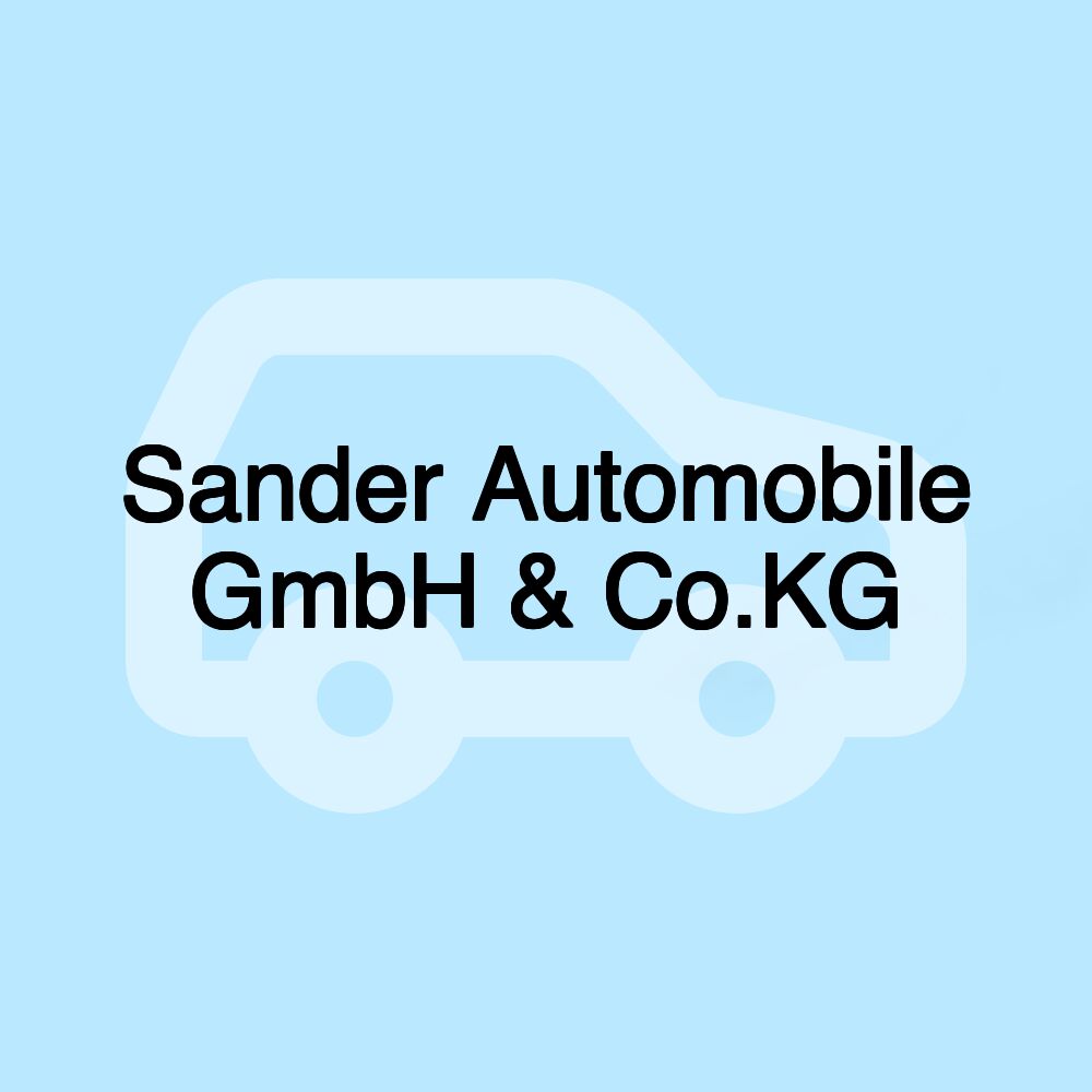 Sander Automobile GmbH & Co.KG