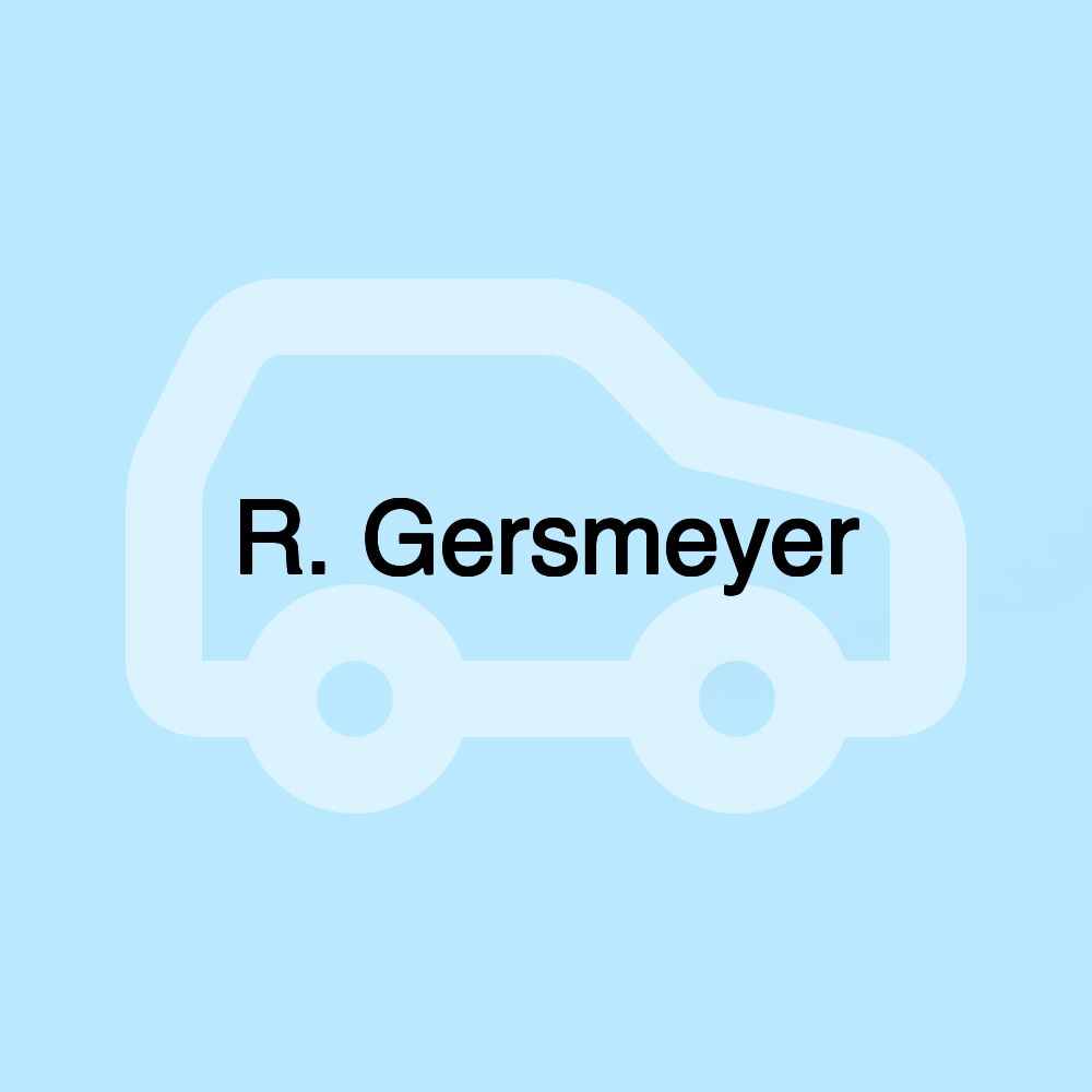 R. Gersmeyer