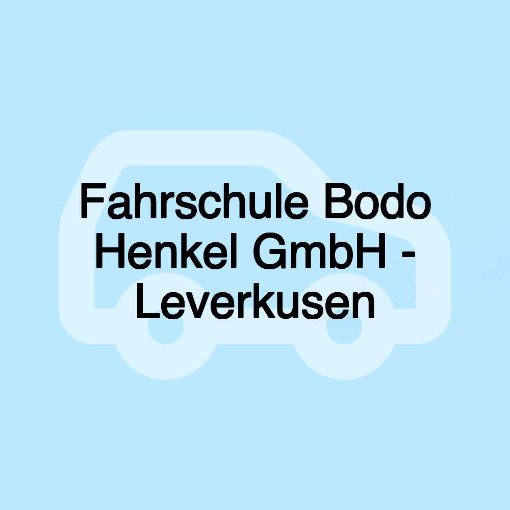 Fahrschule Bodo Henkel GmbH - Leverkusen