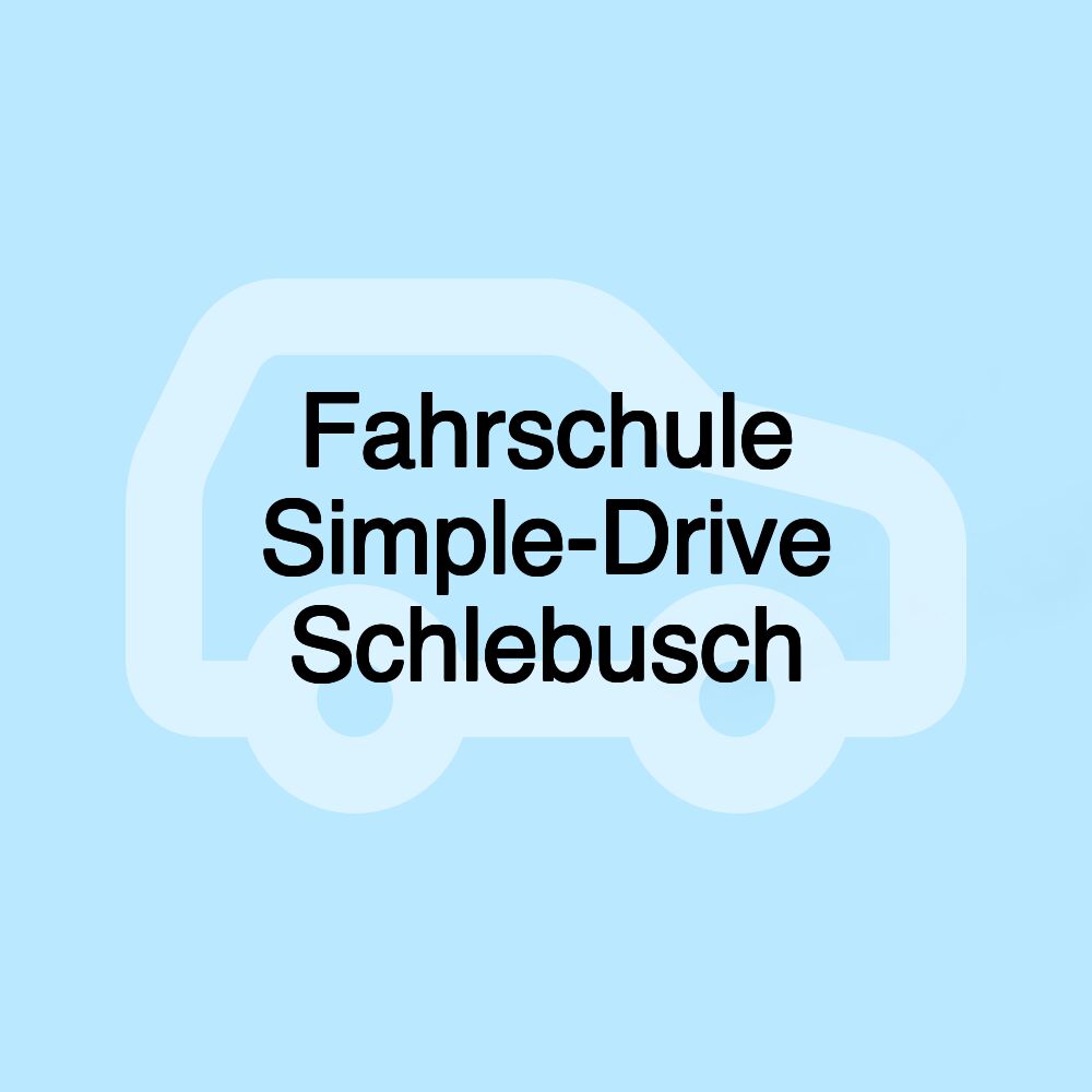 Fahrschule Simple-Drive Schlebusch