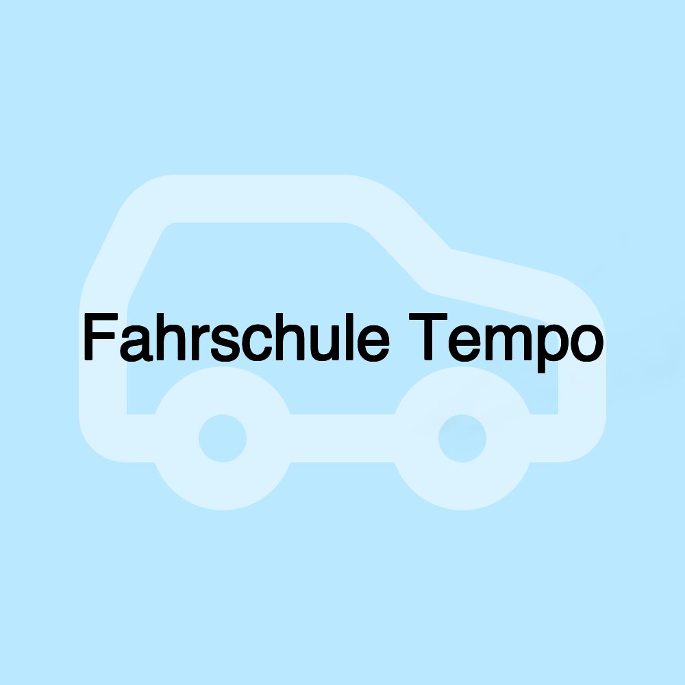 Fahrschule Tempo