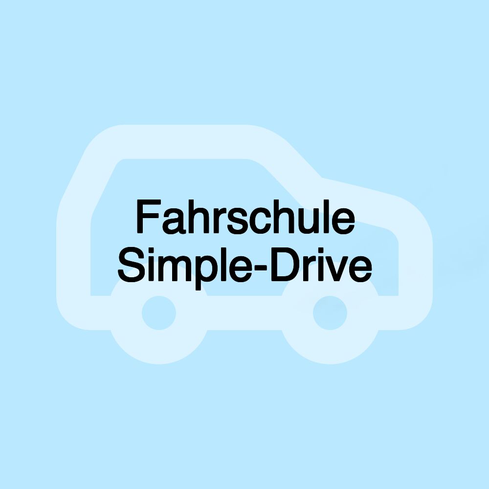 Fahrschule Simple-Drive