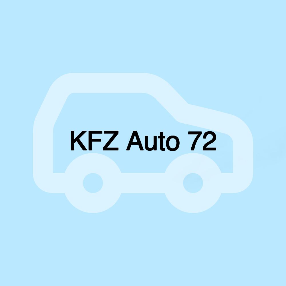 KFZ Auto 72