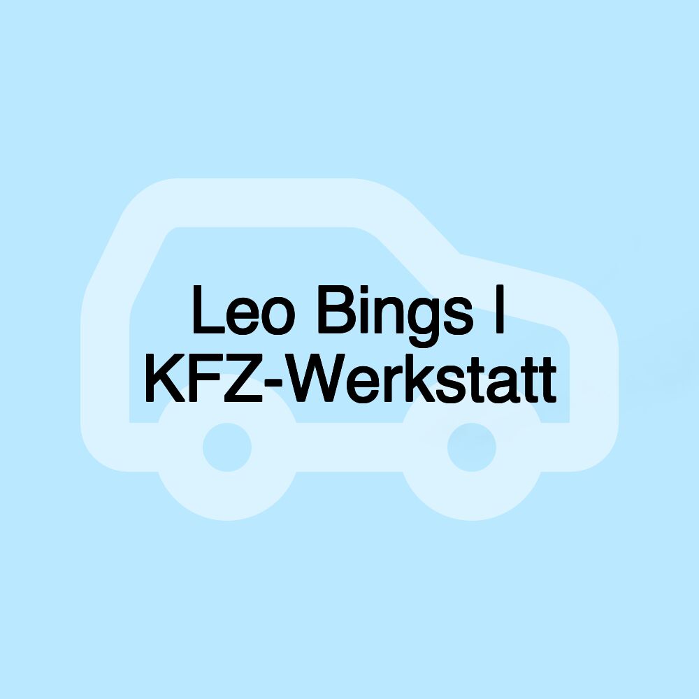 Leo Bings | KFZ-Werkstatt