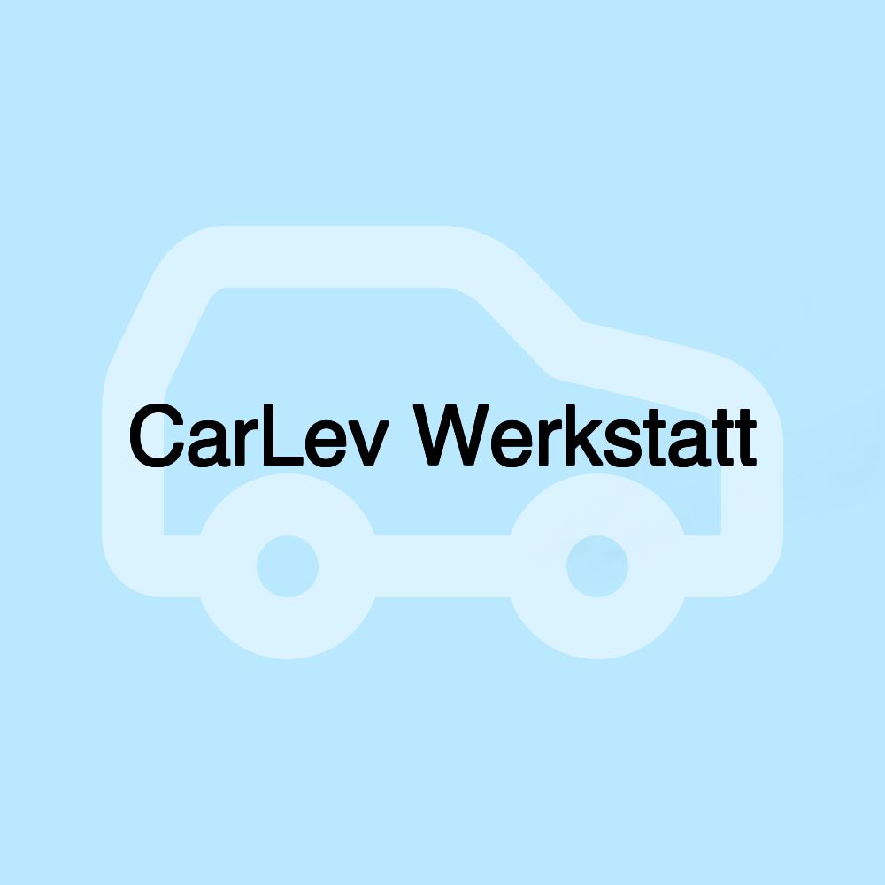 CarLev Werkstatt