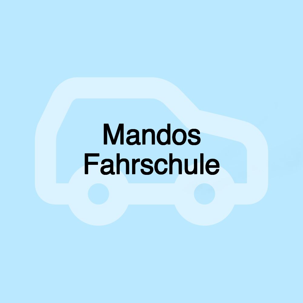 Mandos Fahrschule