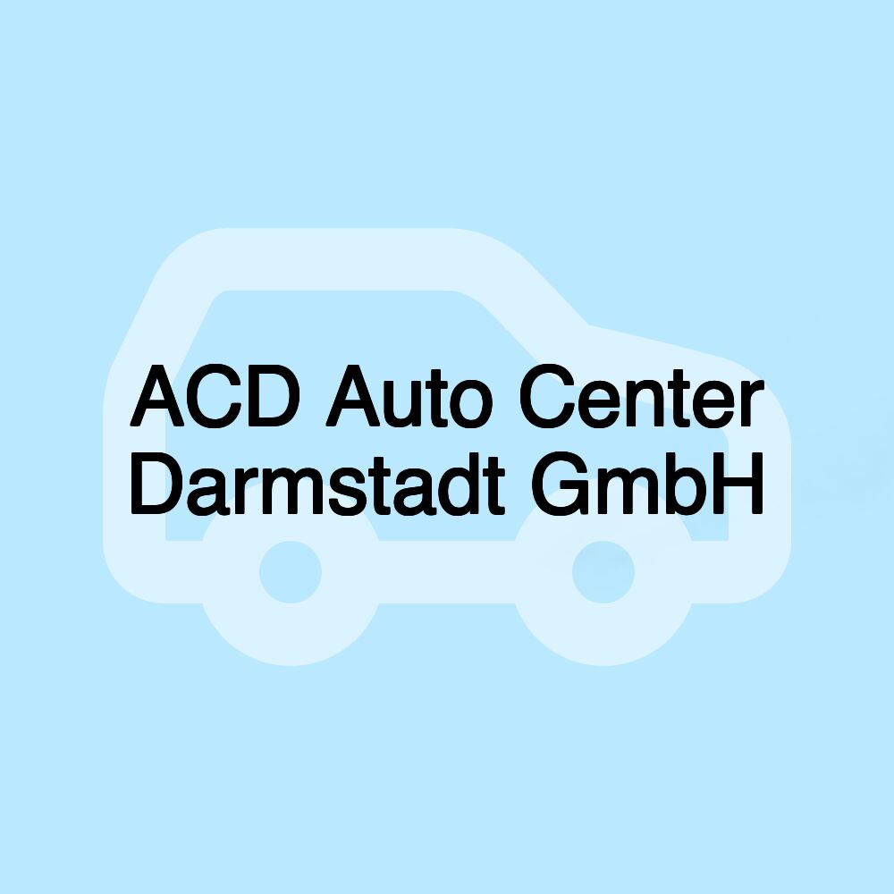 ACD Auto Center Darmstadt GmbH