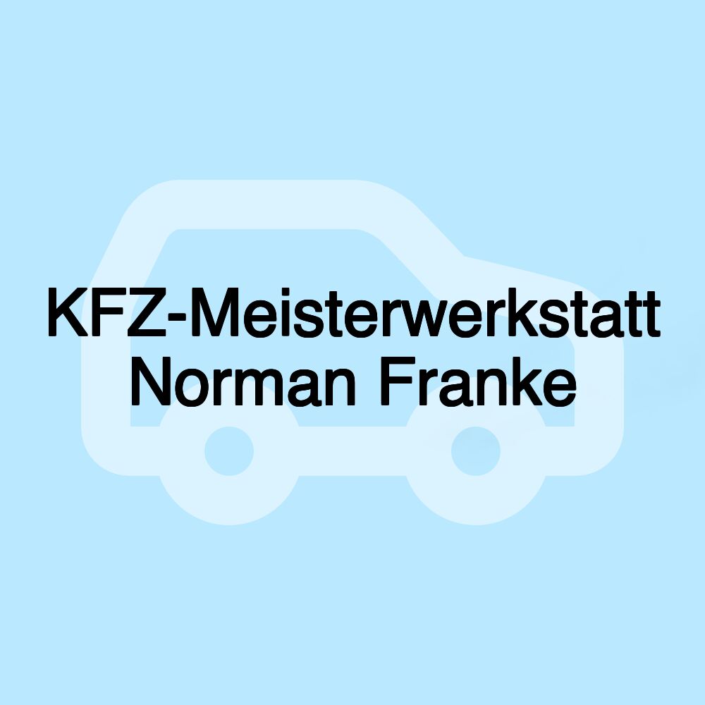 KFZ-Meisterwerkstatt Norman Franke