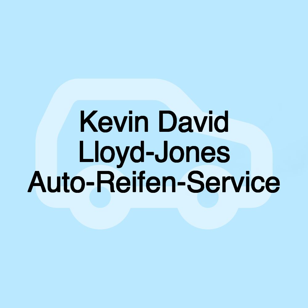 Kevin David Lloyd-Jones Auto-Reifen-Service