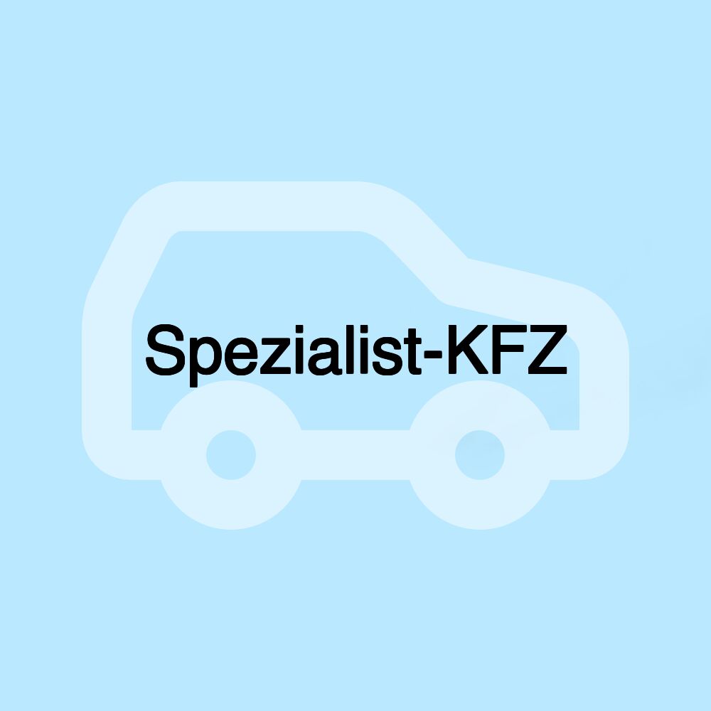 Spezialist-KFZ