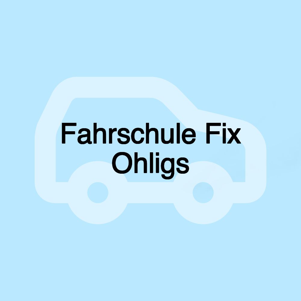 Fahrschule Fix Ohligs