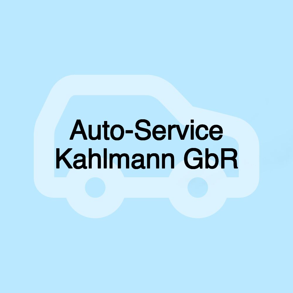 Auto-Service Kahlmann GbR