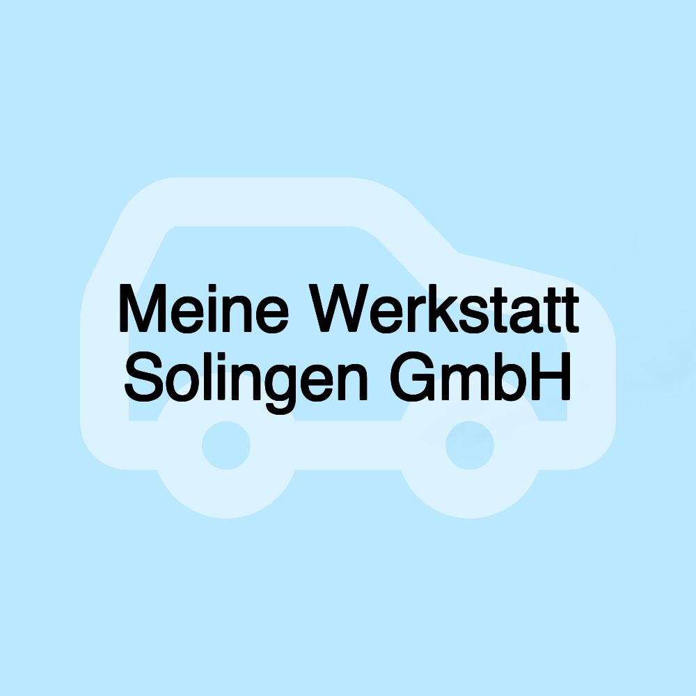 Meine Werkstatt Solingen GmbH