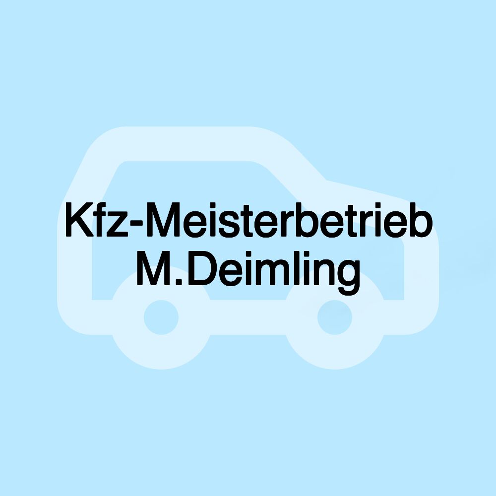 Kfz-Meisterbetrieb M.Deimling