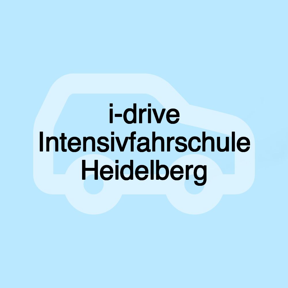 i-drive Intensivfahrschule Heidelberg