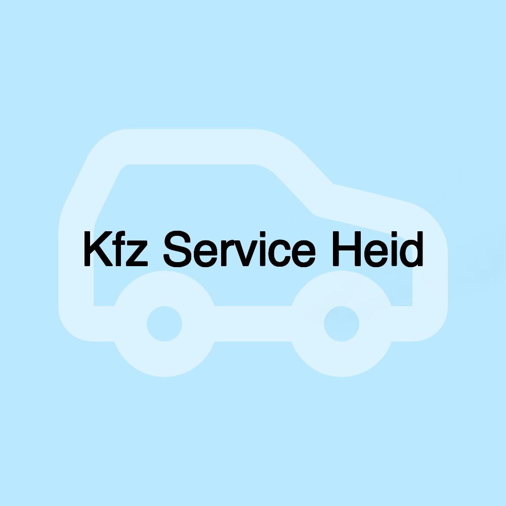 Kfz Service Heid