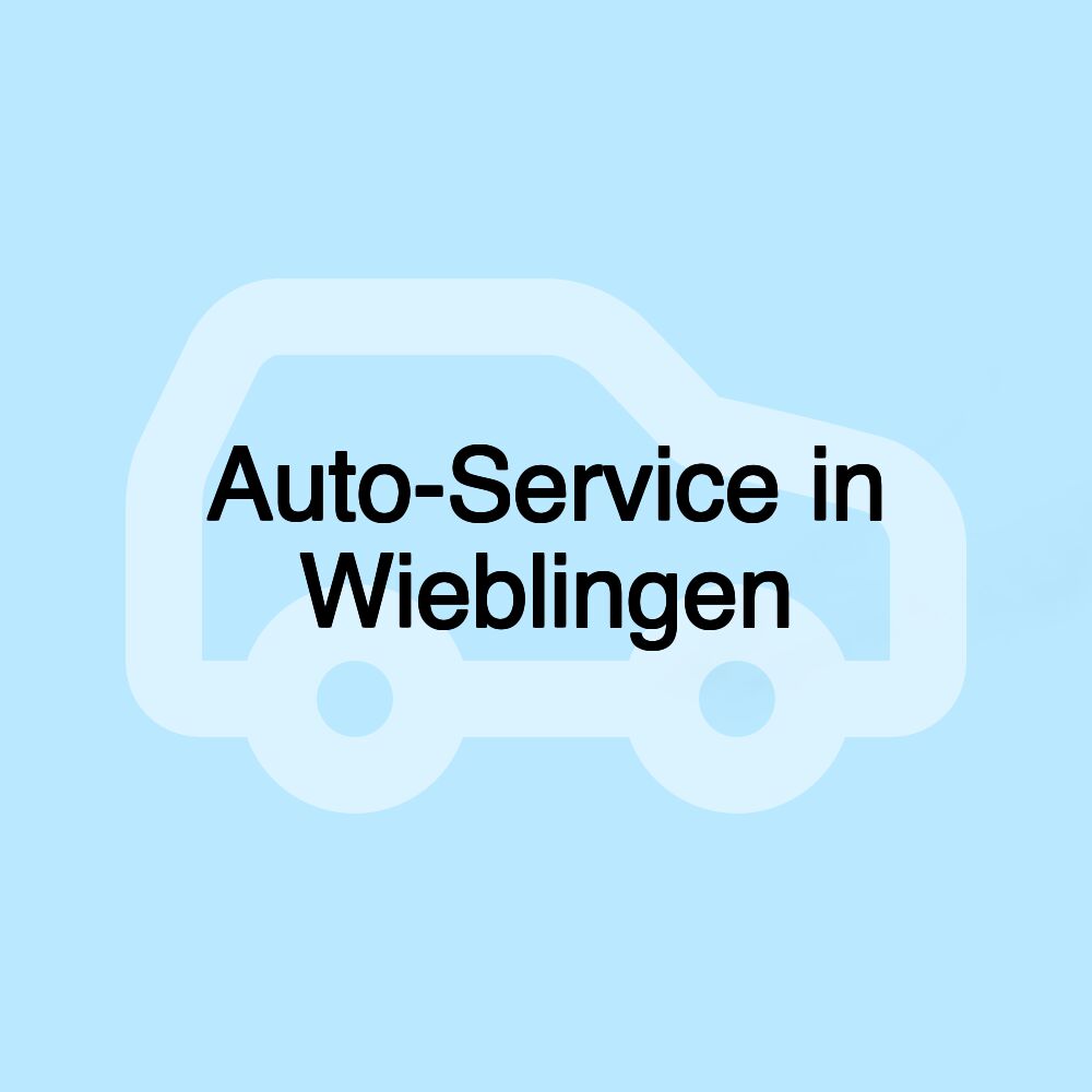 Auto-Service in Wieblingen