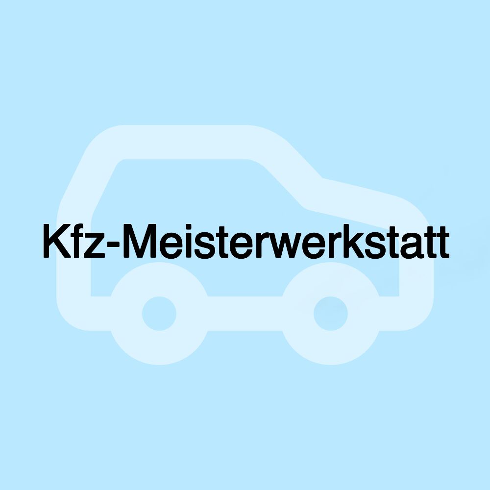 Kfz-Meisterwerkstatt