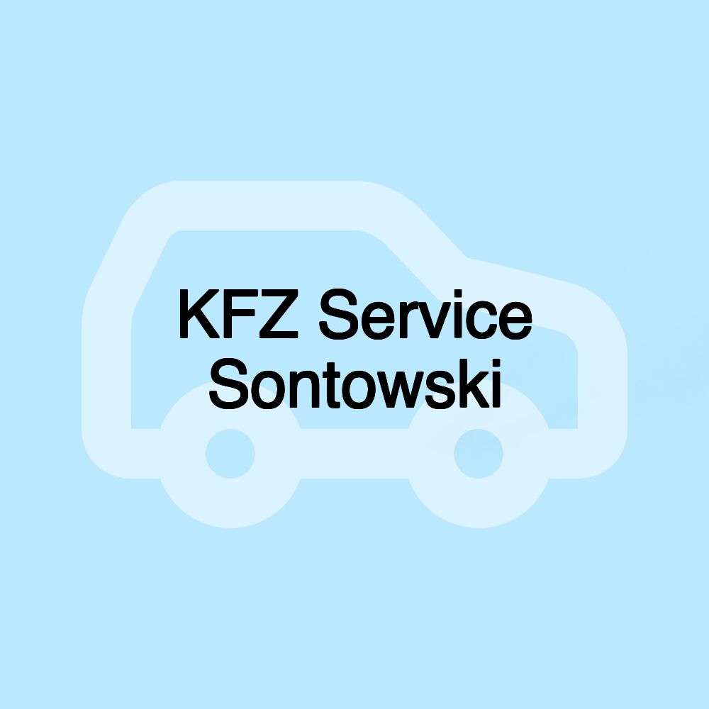 KFZ Service Sontowski