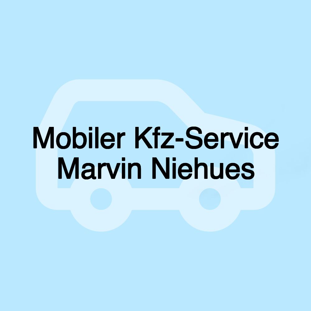 Mobiler Kfz-Service Marvin Niehues