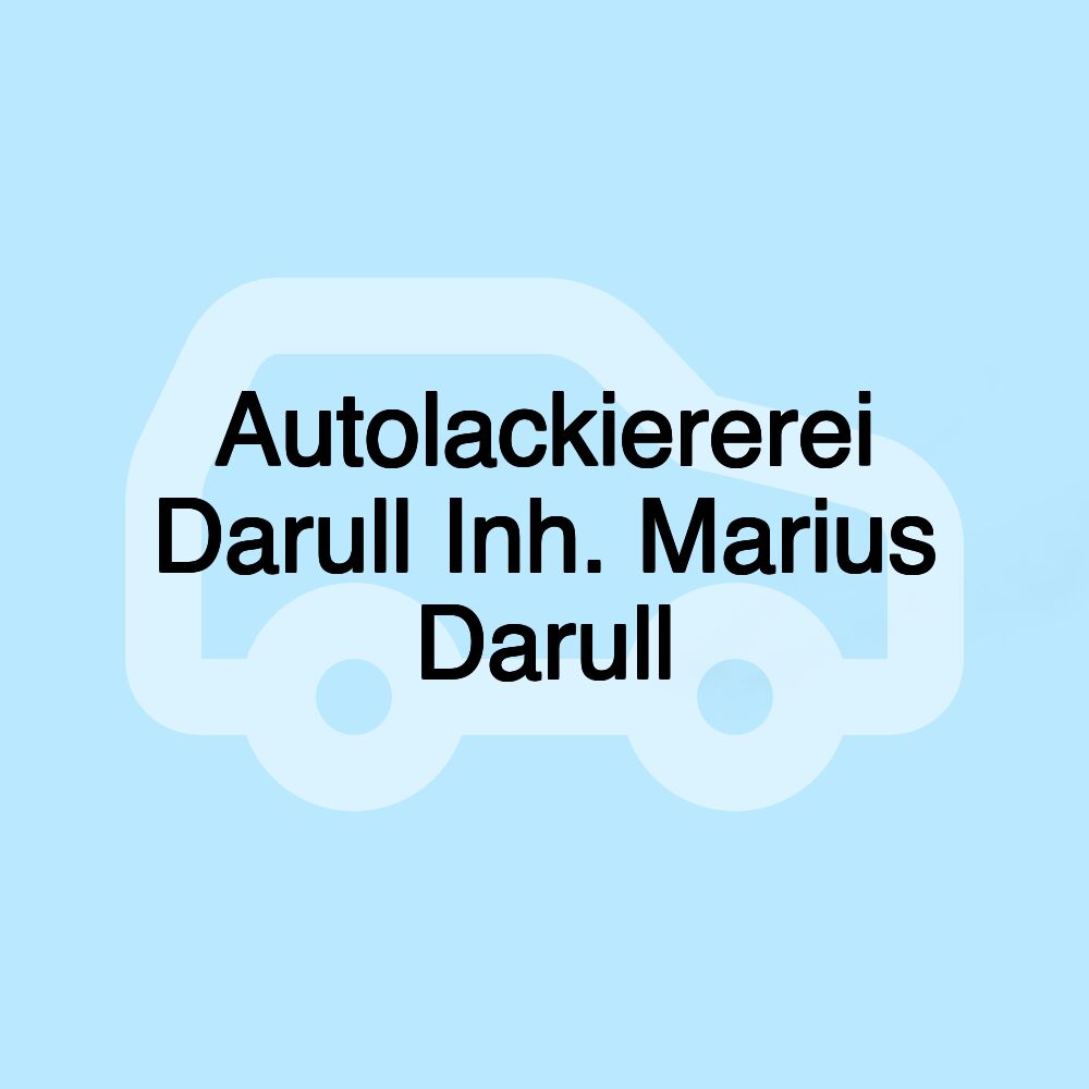 Autolackiererei Darull Inh. Marius Darull