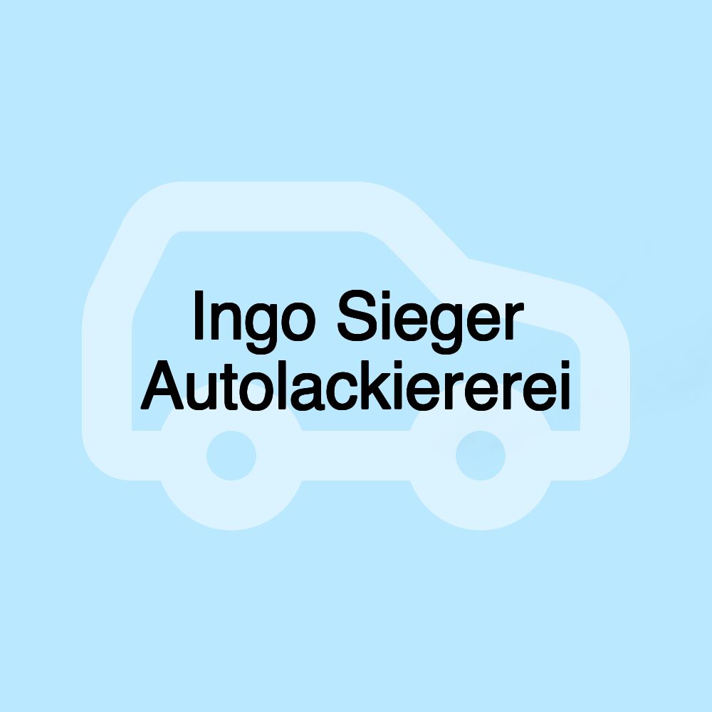 Ingo Sieger Autolackiererei