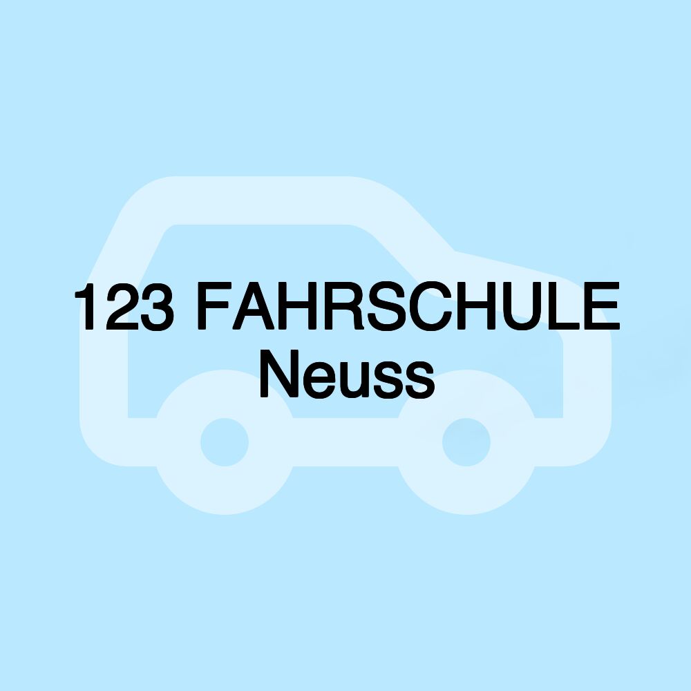 123 FAHRSCHULE Neuss