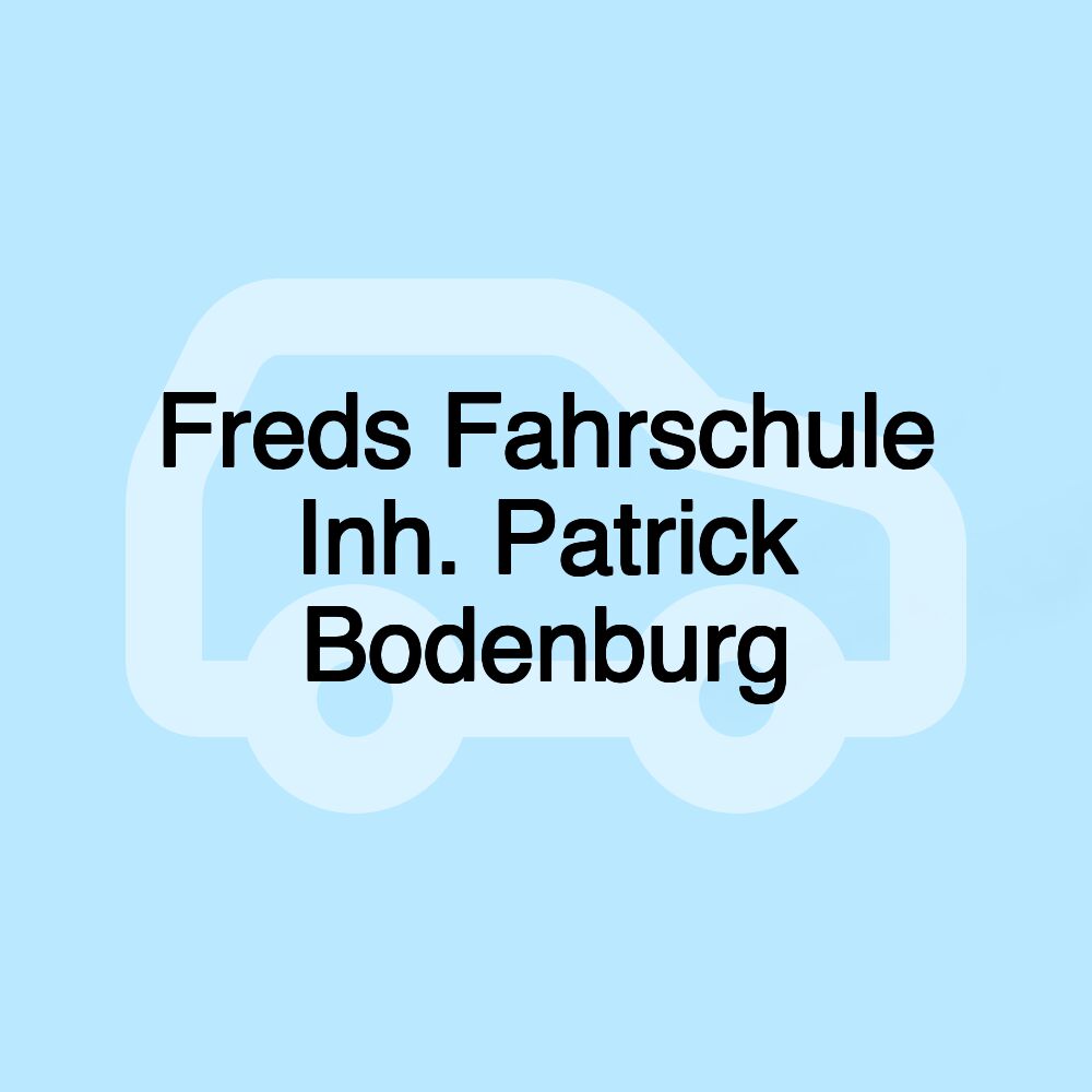 Freds Fahrschule Inh. Patrick Bodenburg